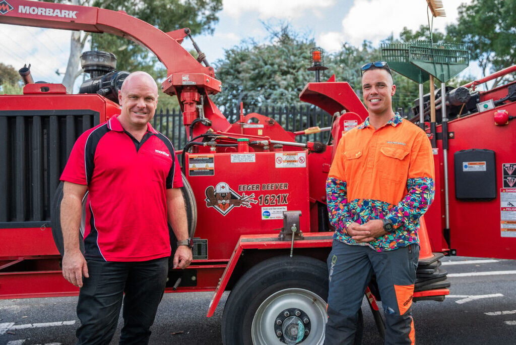 Lucas Tree Services success story with Monitor's Morbark Beever 1821
